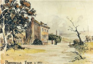 Portobello farmhouse, 1864
